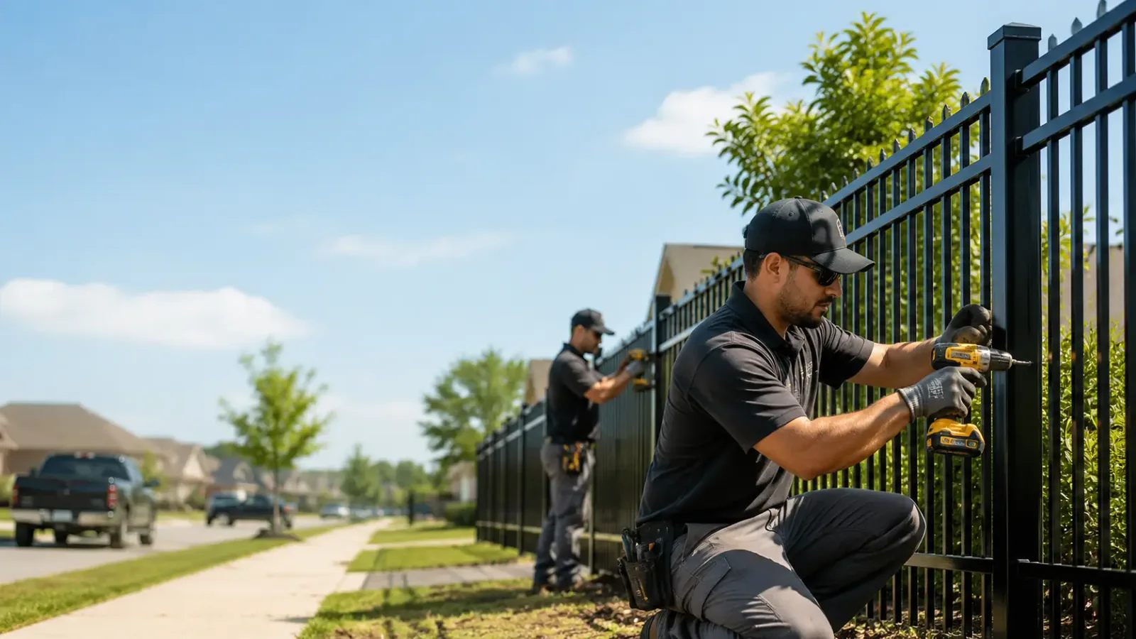 Metal Fence Installation in Claremont, VA